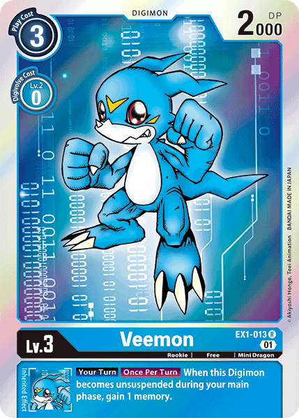 Veemon [EX1-013] [Classic Collection] | Total Play