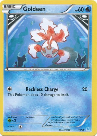 Goldeen (13/30) [XY: Trainer Kit 3 - Suicune] | Total Play