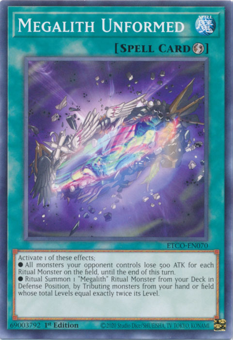 Megalith Unformed [ETCO-EN070] Common | Total Play