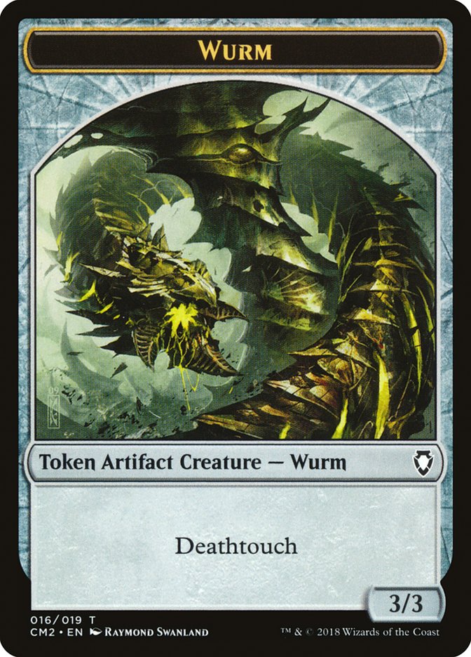 Wurm Token (016/019) [Commander Anthology Volume II Tokens] | Total Play