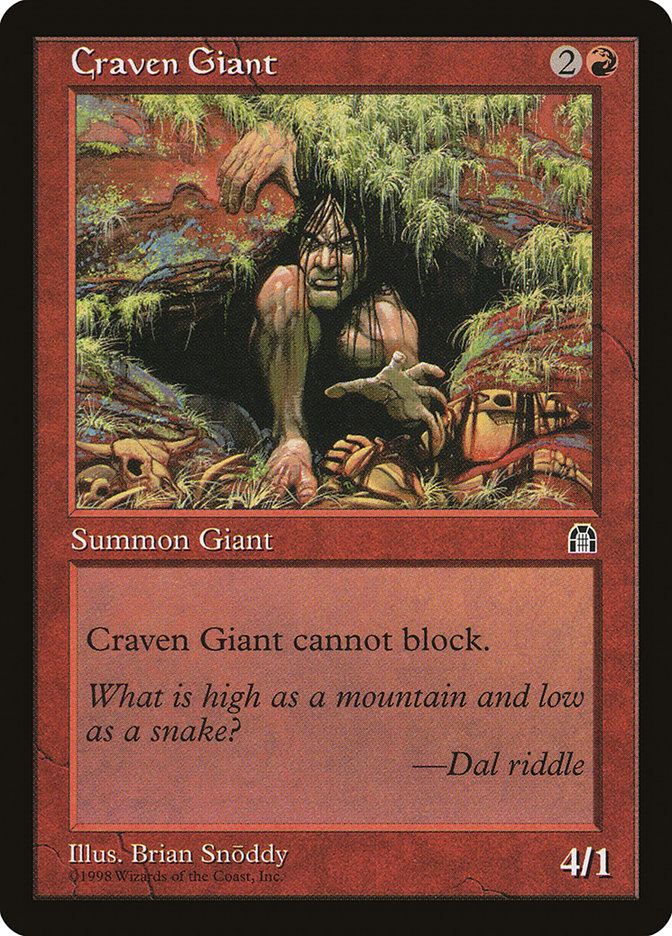 Craven Giant [Stronghold] | Total Play