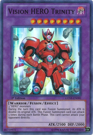 Vision Hero Trinity [GENF-EN091] Super Rare | Total Play