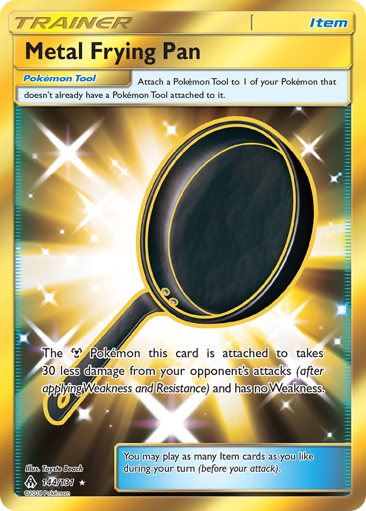 Metal Frying Pan (144/131) [Sun & Moon: Forbidden Light] | Total Play