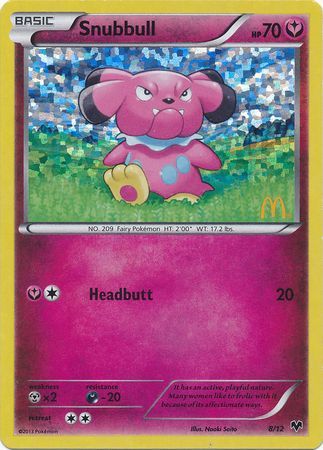 Snubbull (8/12) [McDonald's Promos: 2014 Collection] | Total Play