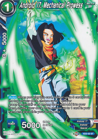 Android 17, Mechanical Prowess (XD2-02) [Android Duality] | Total Play