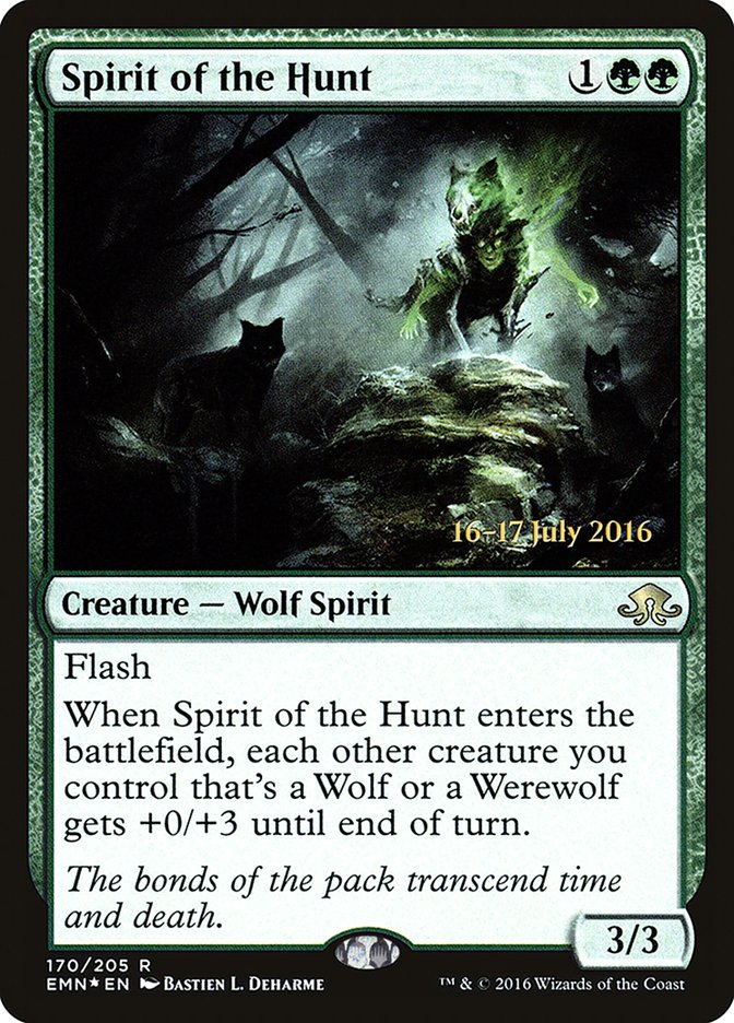 Spirit of the Hunt [Eldritch Moon Prerelease Promos] | Total Play