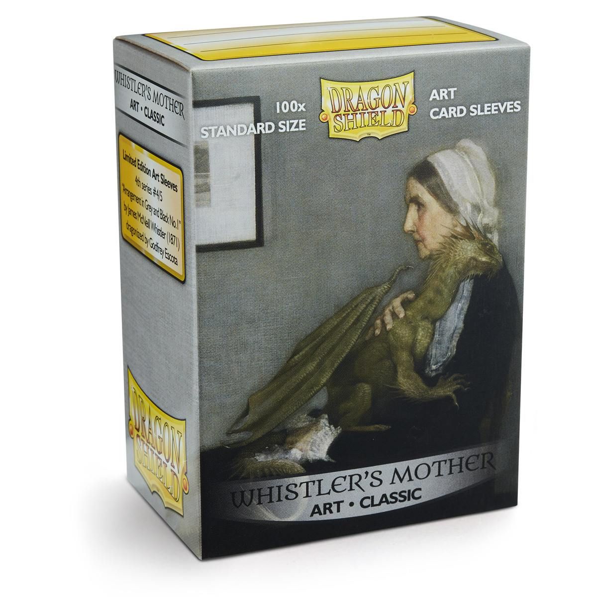 Dragon Shield: Standard 100ct Art Sleeves - Whistler's Mother (Classic) | Total Play