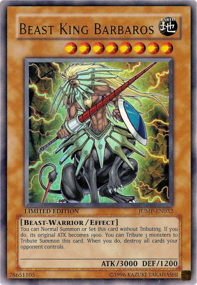 Beast King Barbaros [JUMP-EN032] Ultra Rare | Total Play