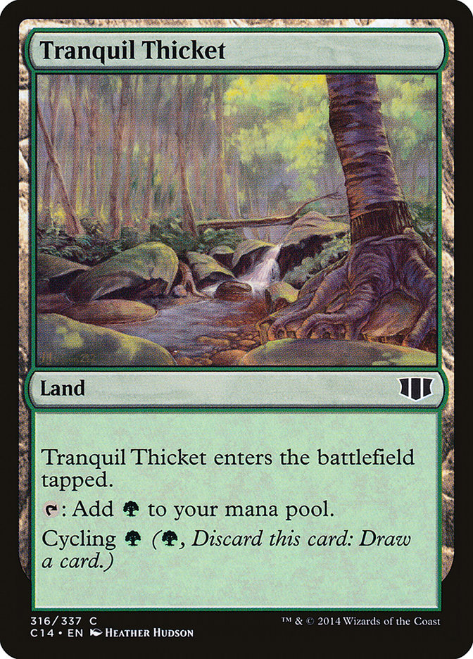 Tranquil Thicket [Commander 2014] | Total Play