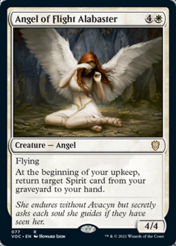 Angel of Flight Alabaster [Innistrad: Crimson Vow Commander] | Total Play