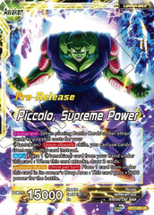 Piccolo // Piccolo, Supreme Power (BT17-082) [Ultimate Squad Prerelease Promos] | Total Play