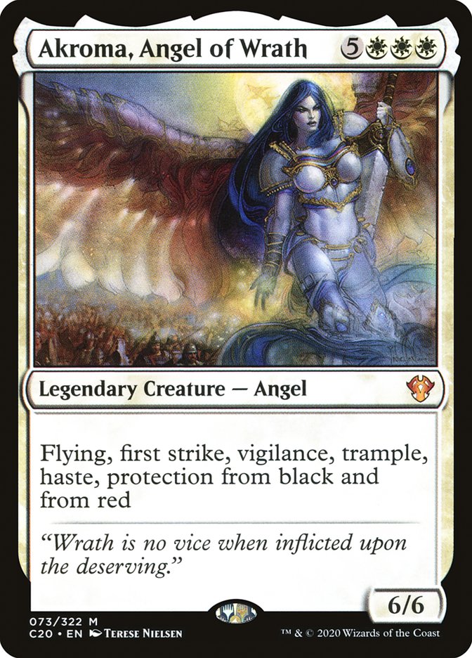 Akroma, Angel of Wrath [Commander 2020] | Total Play