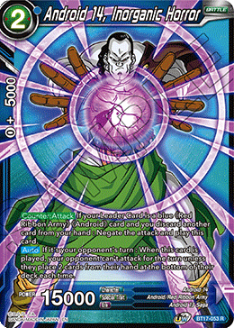 Android 14, Inorganic Horror (BT17-053) [Ultimate Squad] | Total Play