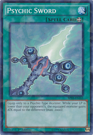 Psychic Sword [BP03-EN163] Shatterfoil Rare | Total Play