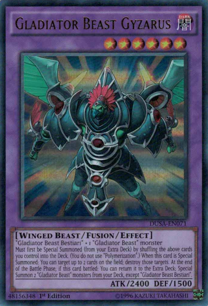 Gladiator Beast Gyzarus [DUSA-EN071] Ultra Rare | Total Play