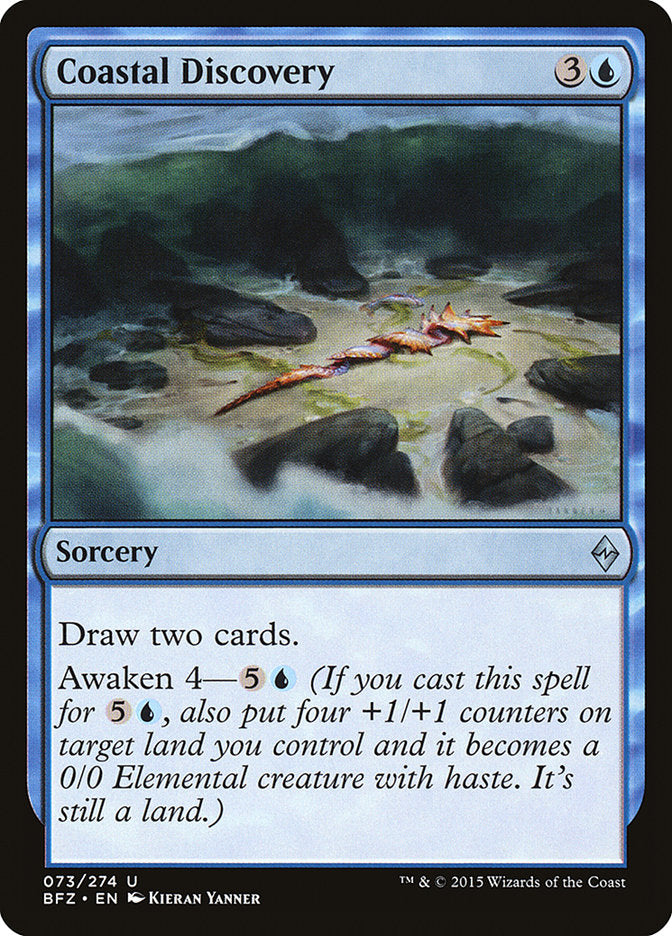 Coastal Discovery [Battle for Zendikar] | Total Play