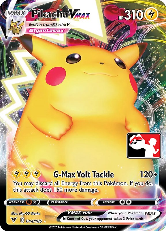 Pikachu VMAX (044/185) [Prize Pack Series One] | Total Play