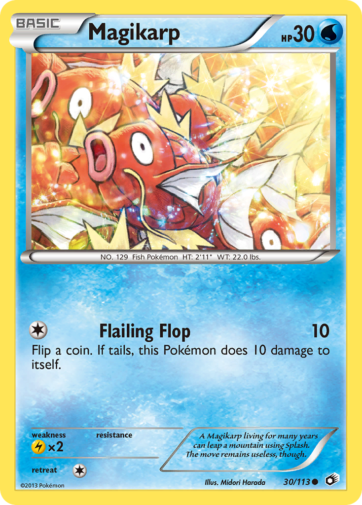 Magikarp (30/113) [Black & White: Legendary Treasures] | Total Play