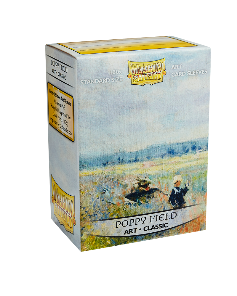 Dragon Shield: Standard 100ct Art Sleeves - Poppy Field (Classic) | Total Play