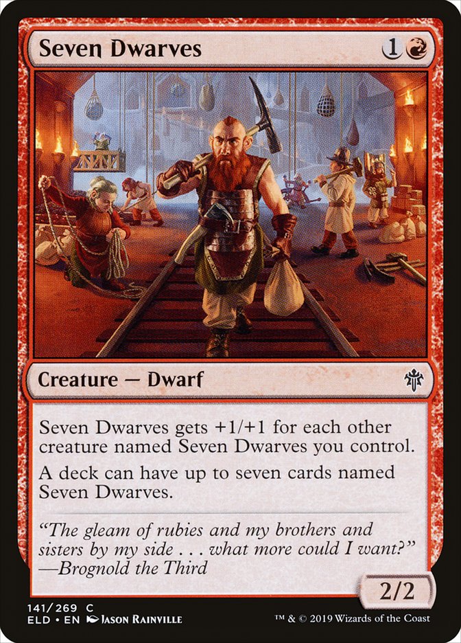 Seven Dwarves [Throne of Eldraine] | Total Play