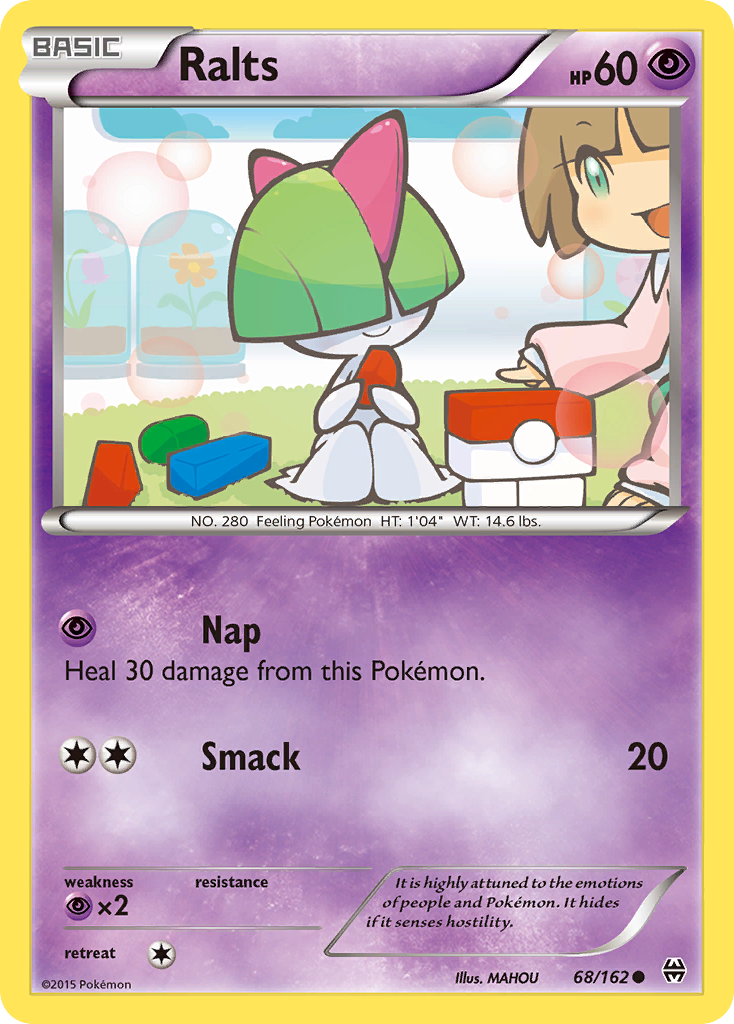 Ralts (68/162) [XY: BREAKthrough] | Total Play