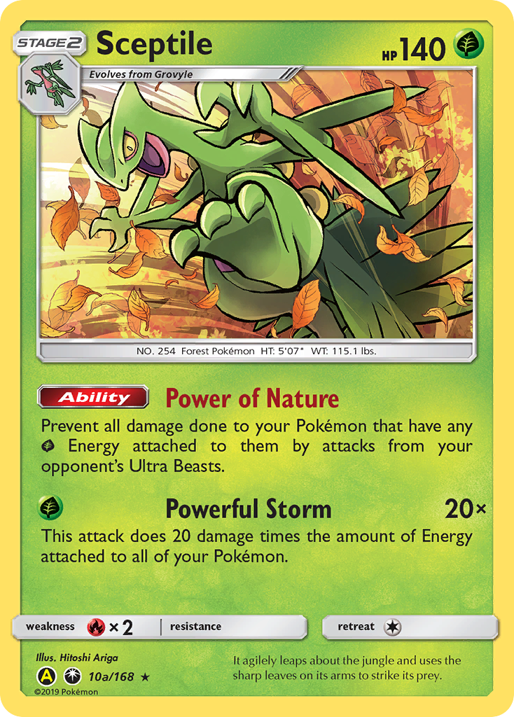 Sceptile (10a/168) [Alternate Art Promos] | Total Play