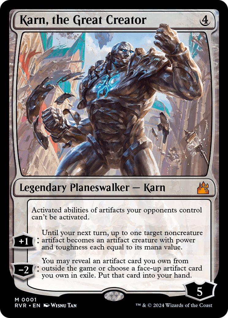 Karn, the Great Creator [Ravnica Remastered] | Total Play