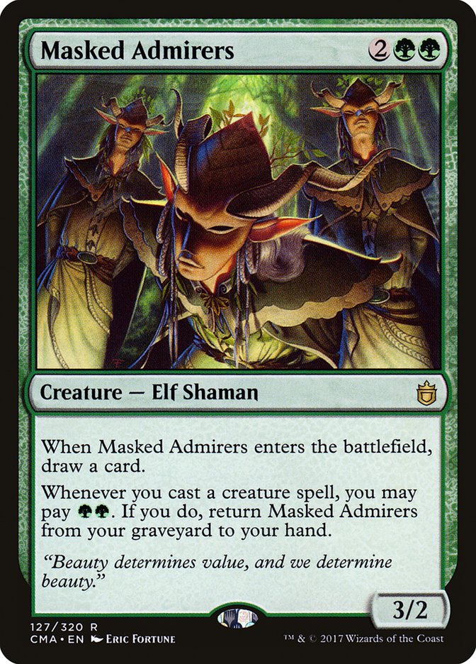 Masked Admirers [Commander Anthology] | Total Play