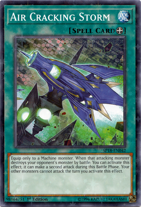 Air Cracking Storm [SP18-EN042] Starfoil Rare | Total Play