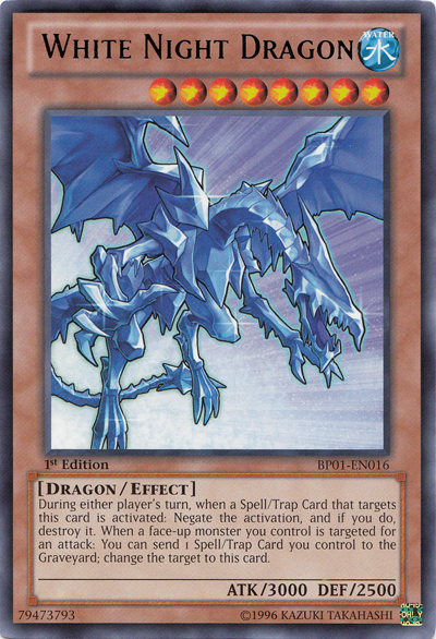 White Night Dragon [BP01-EN016] Rare | Total Play