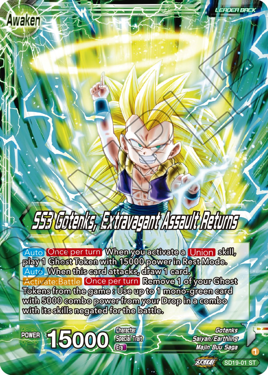 Gotenks // SS3 Gotenks, Extravagant Assault Returns (SD19-01) [Dawn of the Z-Legends] | Total Play