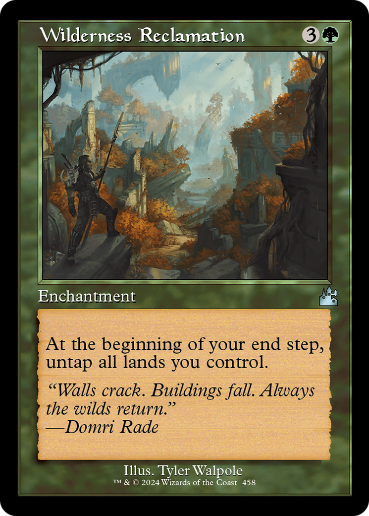 Wilderness Reclamation [Ravnica Remastered] | Total Play