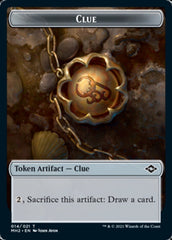 Clue (14) // Crab Double-Sided Token [Modern Horizons 2 Tokens] | Total Play