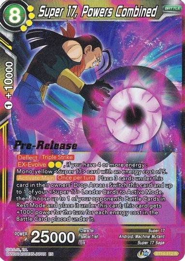 Super 17, Powers Combined (BT14-112) [Cross Spirits Prerelease Promos] | Total Play