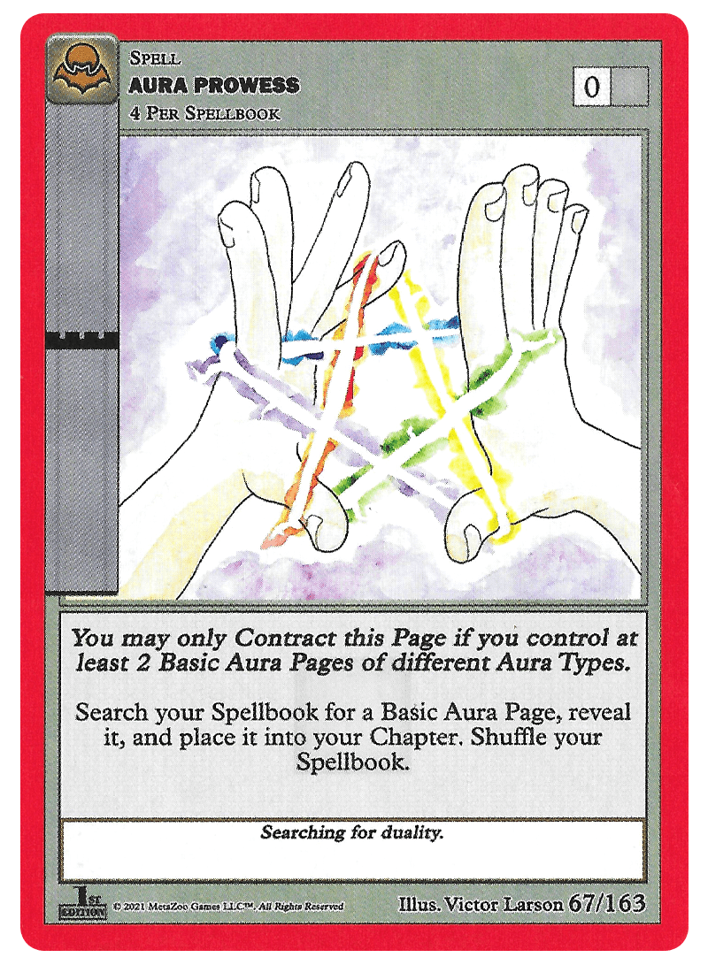 Aura Prowess [Cryptid Nation: Nightfall First Edition] | Total Play