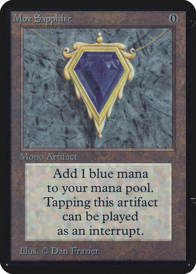 Mox Sapphire [Alpha Edition] | Total Play