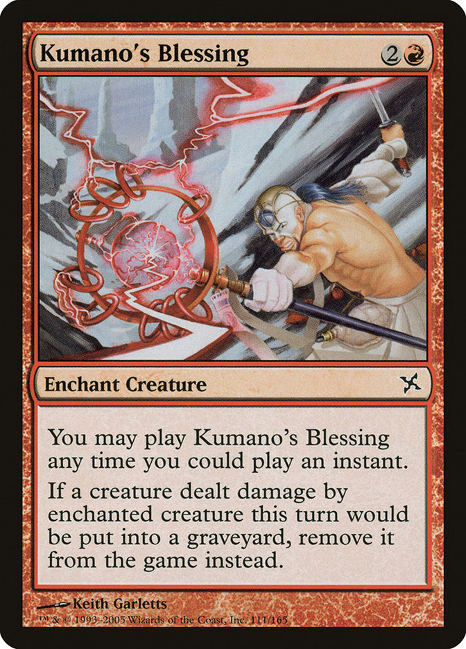 Kumano's Blessing [Betrayers of Kamigawa] | Total Play