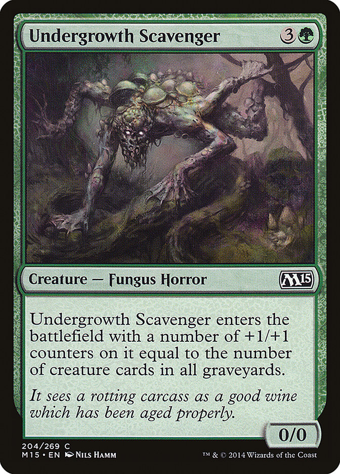Undergrowth Scavenger [Magic 2015] | Total Play