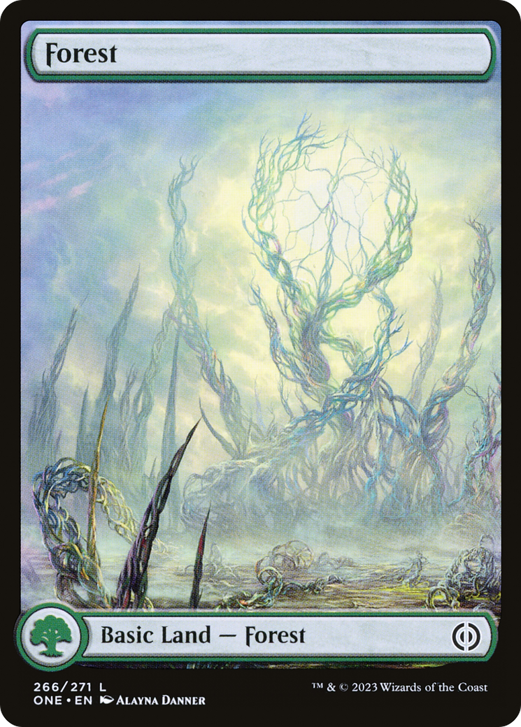 Forest (266) (Full-Art) [Phyrexia: All Will Be One] | Total Play