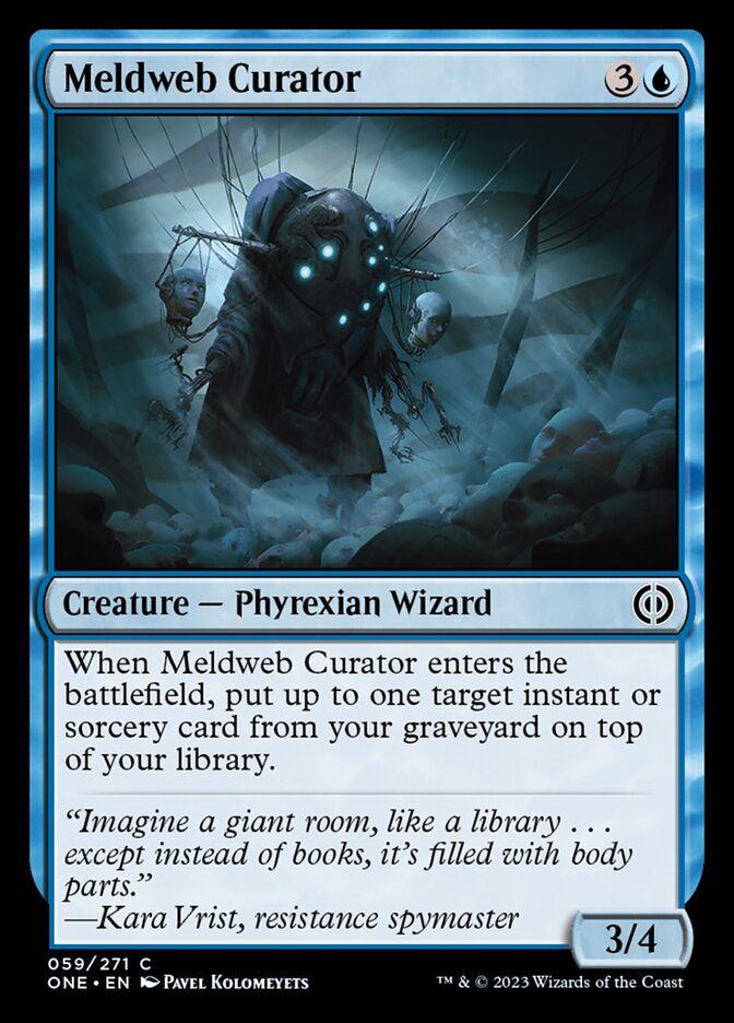 Meldweb Curator [Phyrexia: All Will Be One] | Total Play