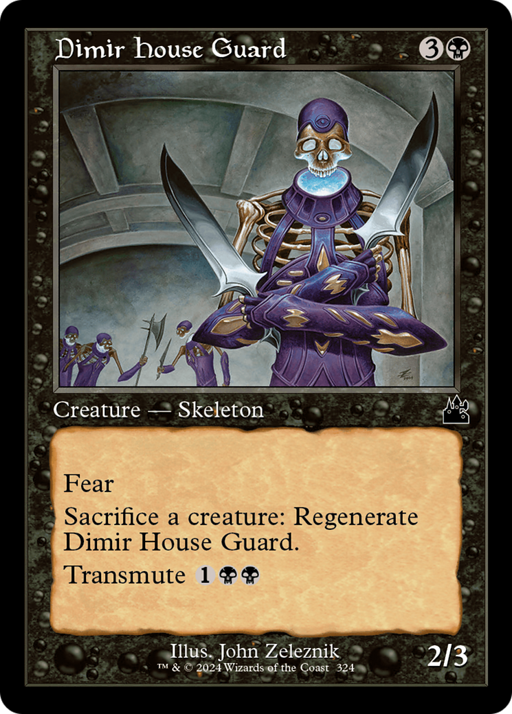 Dimir House Guard (Retro Frame) [Ravnica Remastered] | Total Play