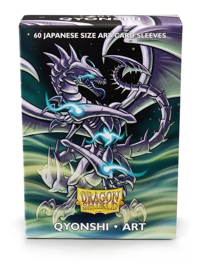 Dragon Shield: Japanese Size 60ct Art Sleeves - Qyonshi (Classic) | Total Play