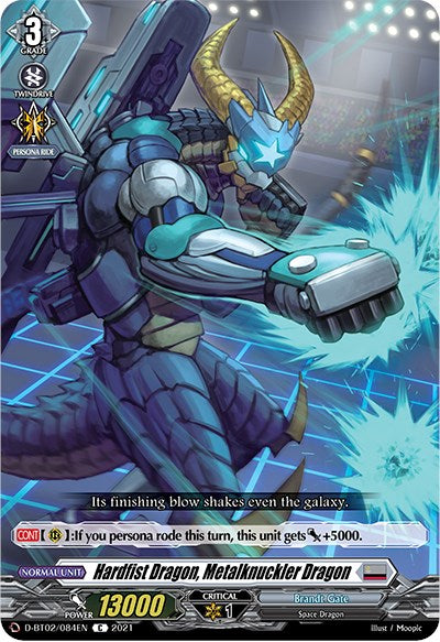 Hardfist Dragon, Metalknuckler Dragon (D-BT02/084EN) [A Brush with the Legends] | Total Play