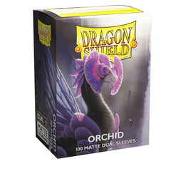 Dragon Shield: Standard 100ct Sleeves - Orchid (Dual Matte) | Total Play