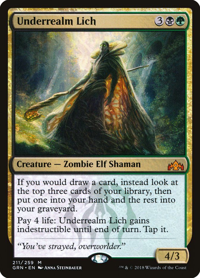 Underrealm Lich [Guilds of Ravnica] | Total Play