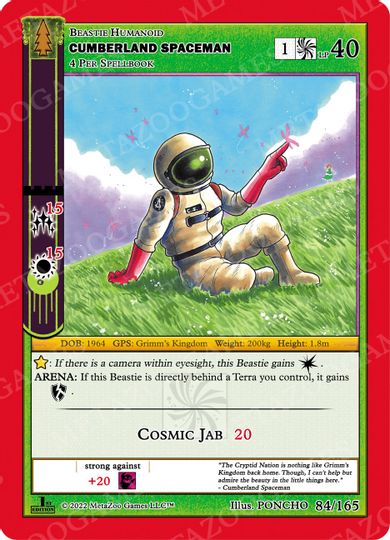 Cumberland Spaceman [Cryptid Nation: Wilderness] | Total Play