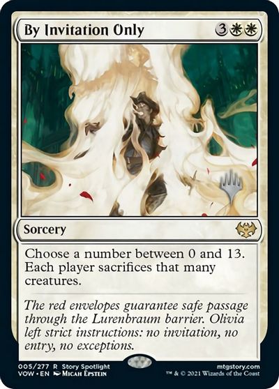By Invitation Only (Promo Pack) [Innistrad: Crimson Vow Promos] | Total Play