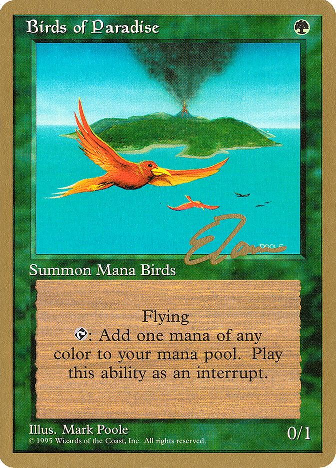 Birds of Paradise (Eric Tam) [Pro Tour Collector Set] | Total Play