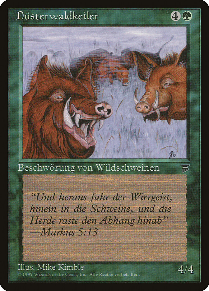 Durkwood Boars (German) - "Dusterwaldkeiler" [Renaissance] | Total Play