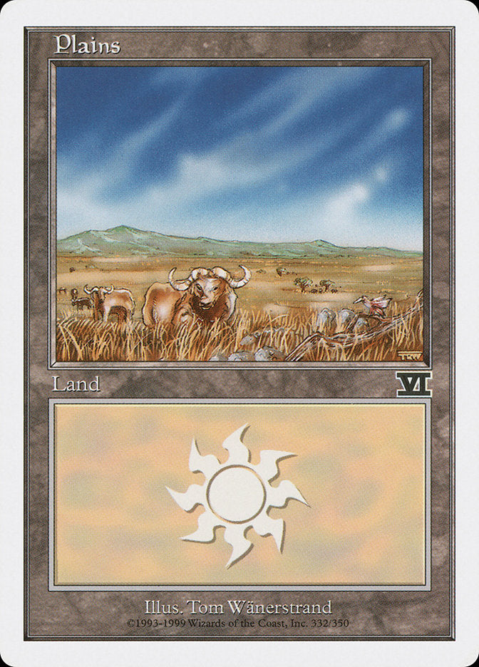 Plains (332) [Classic Sixth Edition] | Total Play
